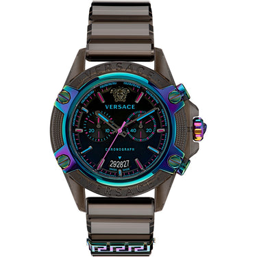 Versace Armbanduhr Sport CHRONO ACTIVE - 44MM - VEZ7-BLACK TRANSPARENT POLYCARBONATE VEZ701022